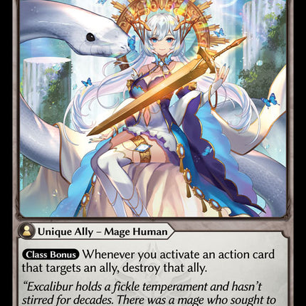 Nimue, Cursed Touch - DOA 1st EN-099 - Super Rare - Near Mint - Non-Foil - Grand Archive TCG