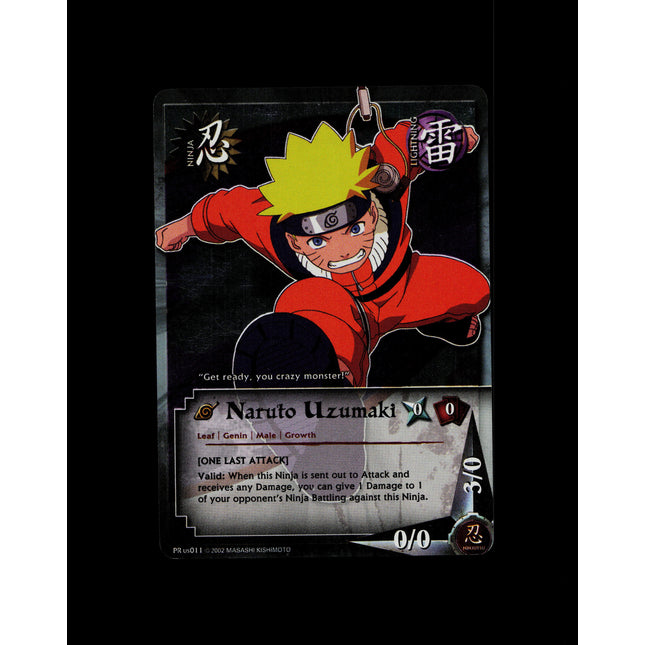 Naruto Uzumaki - PR us011 - NM - Unlimited Foil - Promo - Naruto CCG - D3-146