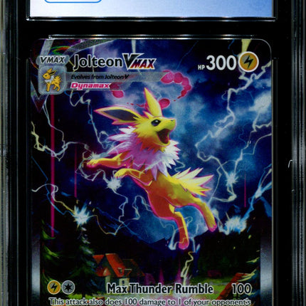 Jolteon VMAX - SWSH184 - CGC 9 - Black Star Promos - Alternate Art - Pokemon - 92344
