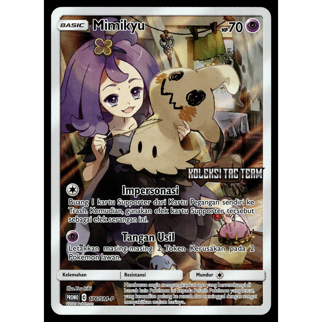 Mimikyu - 176/SM-P - PSA NM - Indonesian - CHR - Promo - Pokemon - A1-12