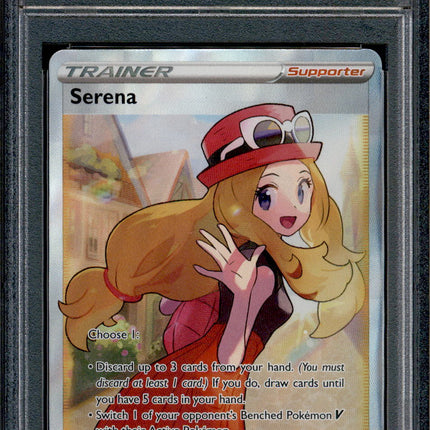 Serena - 193/195 - PSA 10 - Full Art - Silver Tempest - Pokemon - 76443