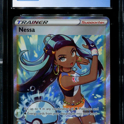 Nessa - TG27/TG30 - CGC 9 - Lost Origin - Full Art - Pokemon - 5092