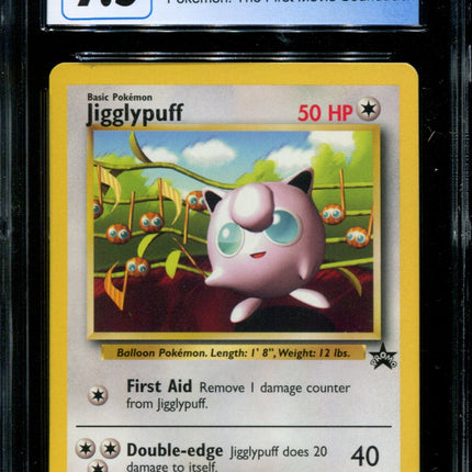 Jigglypuff - 7 - CGC 9.5 - Black Star Promo - First Movie Soundtrack - Pokemon - 54126