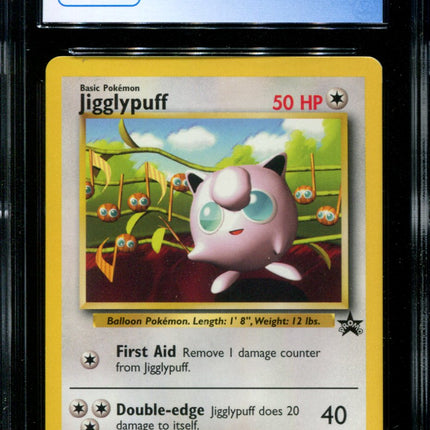 Jigglypuff - 7 - CGC 9.5 - Black Star Promo - First Movie Soundtrack - Pokemon - 54107