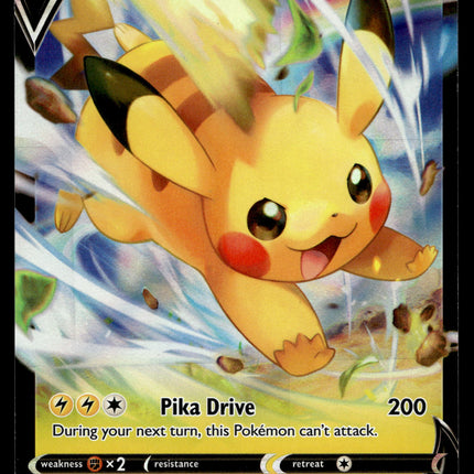 Pikachu V - SWSH285 - NM - Ultra Rare - Promo - Pokemon - A9-46