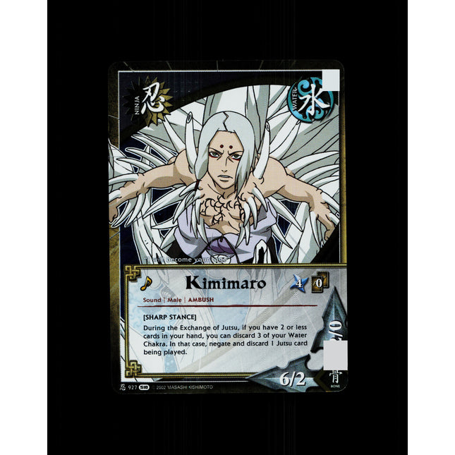 Kimimaro - 927 - NM - 1st Edition Foil - S18 - Naruto CCG - D4-126