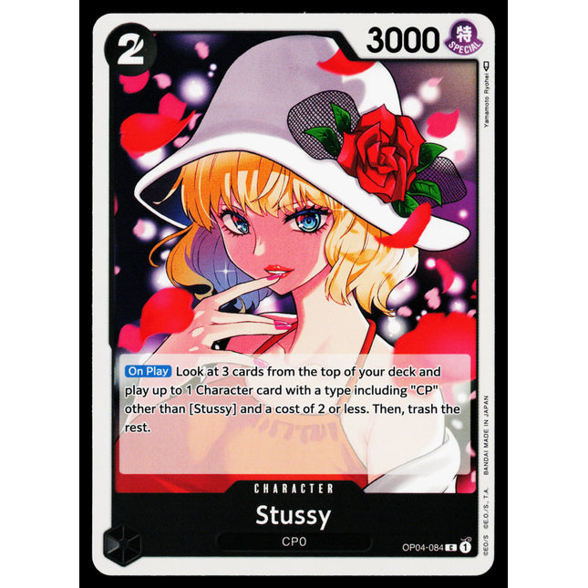 Stussy - OP04-084 - NM - Common - English OP04 - One Piece TCG