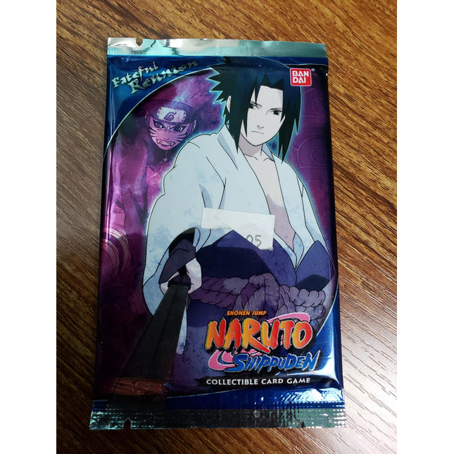 Fateful Reunion - Set 13 - Booster Pack x1 - Sasuke Art - Naruto CCG Card Game - Sealed