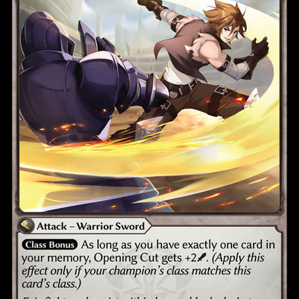 Opening Cut - DOA 1st EN-100 - Common - Near Mint - Non-Foil - Grand Archive TCG