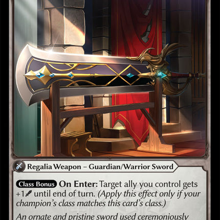 Ornamental Greatsword - DOA Alter EN-046 - x4 - Common - Near Mint - Non-Foil - Grand Archive TCG