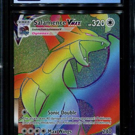 Salamence Vmax - 194/189 - CGC 9.5 Gem Mint - Darkness Ablaze - 68082
