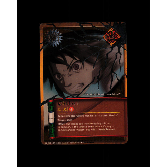 Chidori - 211 - NM - 1st Edition - Foil - Naruto CCG - D4-324