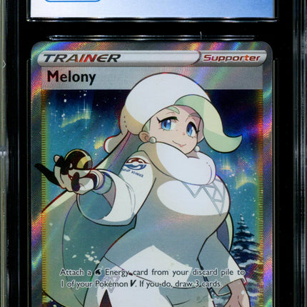 Melony - 195/198 - CGC 9 - Chilling Reign - Full Art - Pokemon - 91309