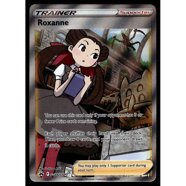 Roxanne - GG66/GG70 - NM - Full Art - Crown Zenith - Pokemon - C3-58