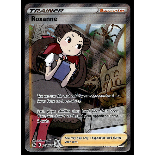 Roxanne - GG66/GG70 - NM - Full Art - Crown Zenith - Pokemon - C3-54