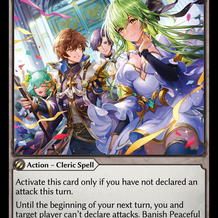 Peaceful Reunion - FTC EN-041 - x4 - C - NM - Non-Foil - Grand Archive TCG