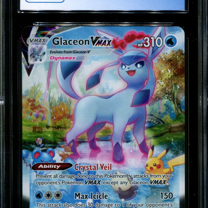 Glaceon VMAX - 209/203 - CGC 9 - Alternate Art - Evolving Skies - Pokemon - 59086