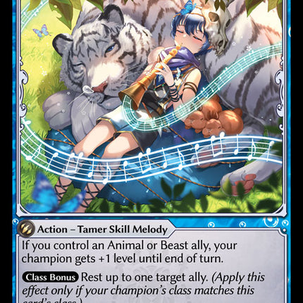 Piper's Lullaby - DOA 1st EN-184 - Uncommon - Near Mint - Foil - Grand Archive TCG