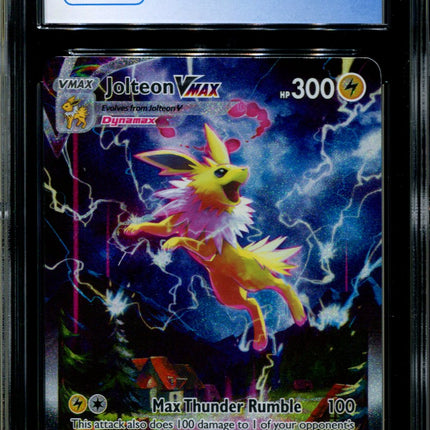Jolteon VMAX - SWSH184 - CGC 9 - Black Star Promos - Alternate Art - Pokemon - 92356