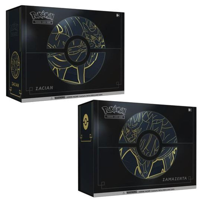 Sword & Shield Elite Trainer Box Plus - Zacian V or Zamazenta V - Sealed - New