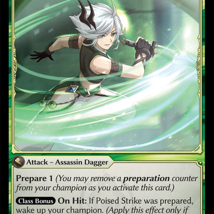 Poised Strike - DOA Alter EN-217 - x4 - Common - Near Mint - Non-Foil - Grand Archive TCG