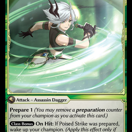 Poised Strike - DOA 1st EN-217 - Common - Near Mint - Non-Foil - Grand Archive TCG
