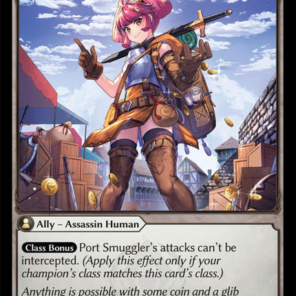 Port Smuggler - DOA Alter EN-103 - x4 - Common - Near Mint - Non-Foil - Grand Archive TCG
