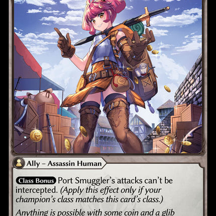 Port Smuggler - DOA 1st EN-103 - Common - Near Mint - Non-Foil - Grand Archive TCG