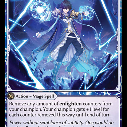Power Overwhelming - DOA Alter EN-245 - x1 - Super Rare - Near Mint - Non-Foil - Grand Archive TCG