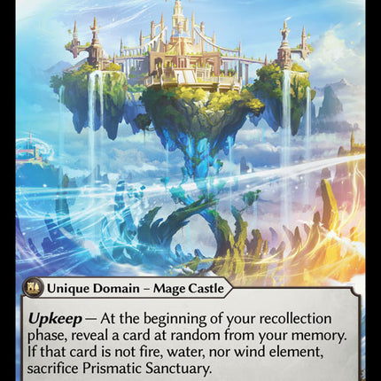 Prismatic Sanctuary - FTC EN-042 - x1 - SR - NM - Non-Foil - Grand Archive TCG