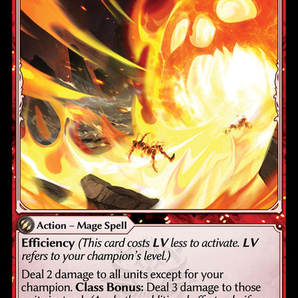 Purge in Flames - DOA 1st EN-149 - Uncommon - Near Mint - Non-Foil - Grand Archive TCG