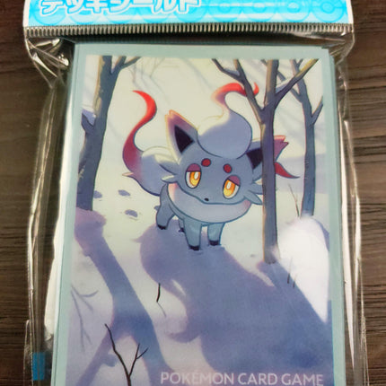 Hisuian Zorua in the Snow - Set of 64 Sleeves - Japanese - Pokemon Center