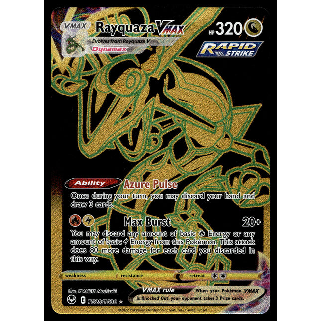 Rayquaza Vmax - TG29/TG30 - NM - Secret Rare - Silver Tempest - Pokemon - A7-45