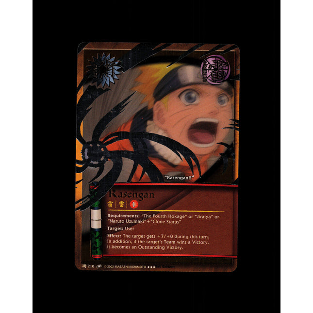 Rasengan - 210 - NM - 1st Edition - Foil - Naruto CCG - D4-325