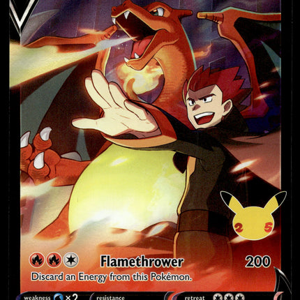 Lance's Charizard V - SWSH133 - NM - Ultra Rare - Promo - Pokemon - A9-128