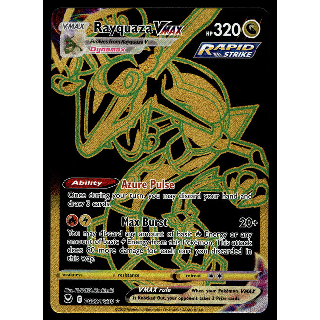 Rayquaza Vmax - TG29/TG30 - NM - Secret Rare - Silver Tempest - Pokemon - A7-47