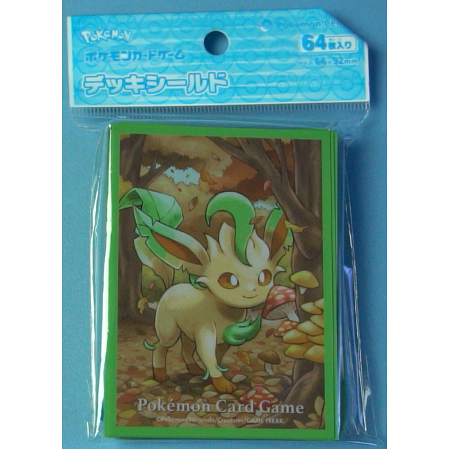 Leafeon in the Forest Sleeves - Set of 64 Sleeves - Japanese - Pokemon Center