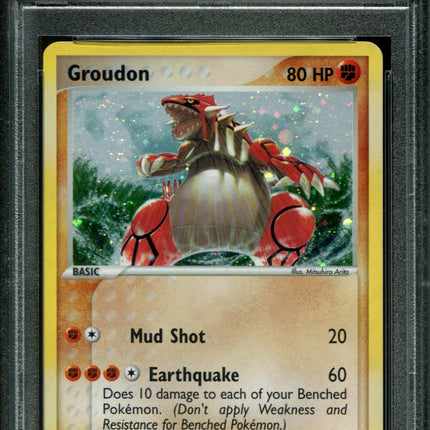 Groudon - 102/101 - PSA 9 - Holo - Hidden Legends - Pokemon - 64975