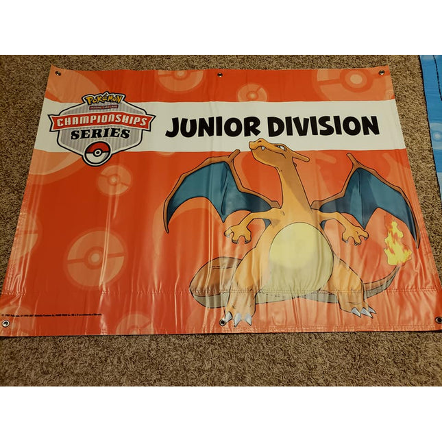 Charizard - Pokemon Championship Series - Wide Junior Division Tarp Banner - 36"x48"