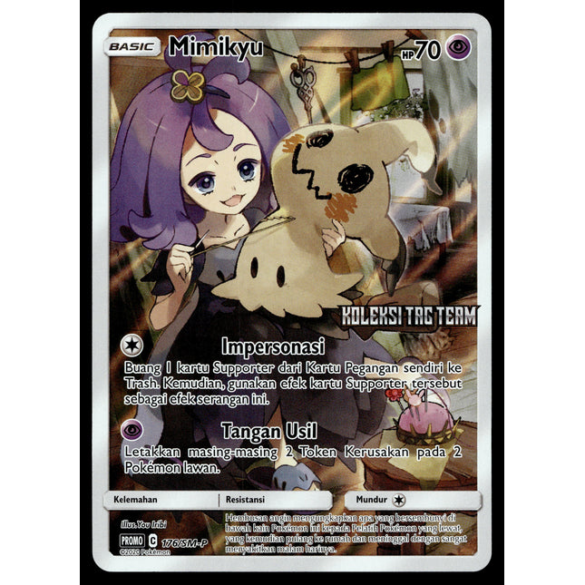 Mimikyu - 176/SM-P - PSA NM - Indonesian - CHR - Promo - Pokemon - A1-11