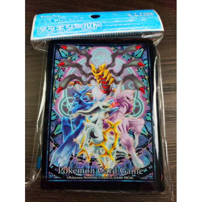 Arceus Dialga Palkia Giratina Mural - Set of 64 Sleeves - Japanese - Pokemon Center
