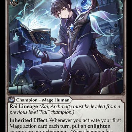 Rai, Archmage - DOA Alter EN-008 - x4 - Common - Near Mint - Non-Foil - Grand Archive TCG
