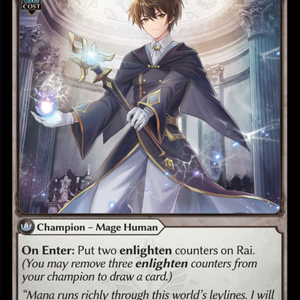 Rai, Spellcrafter - DOA Alter EN-007 - x4 - Common - Near Mint - Non-Foil - Grand Archive TCG