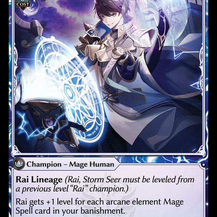 Rai, Storm Seer - DOAp-008 - Common - Near Mint - Non-Foil - Grand Archive TCG