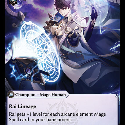 Rai, Storm Seer - KSP-003 - Promotional Rare - Near Mint - Foil - Grand Archive TCG