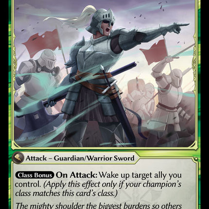 Rallied Advance - DOA 1st EN-218 - Common - Near Mint - Non-Foil - Grand Archive TCG