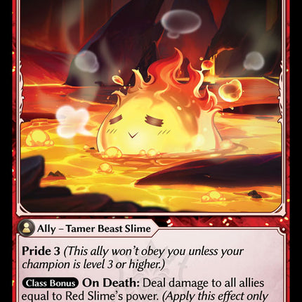 Red Slime - FTC EN-056 - x4 - UC - NM - Non-Foil - Grand Archive TCG