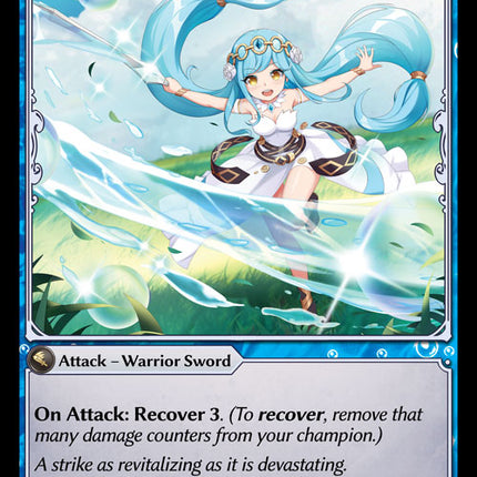 Restorative Slash - DOA 1st EN-185 - Common - Near Mint - Foil - Grand Archive TCG