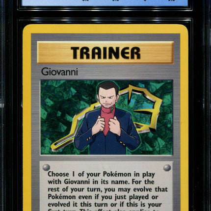 Giovanni - 104/132 - CGC 9 Mint - Gym Challenge - Pokemon - 37301