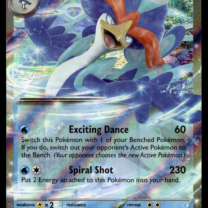 Quaquaval ex - 052/193 - NM - Ultra Rare - Paldea Evolved - Pokemon - A8-37